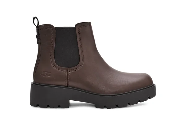 Ugg Women's Markstrum Nubuck Boots in Stout Leather, Size 6.5