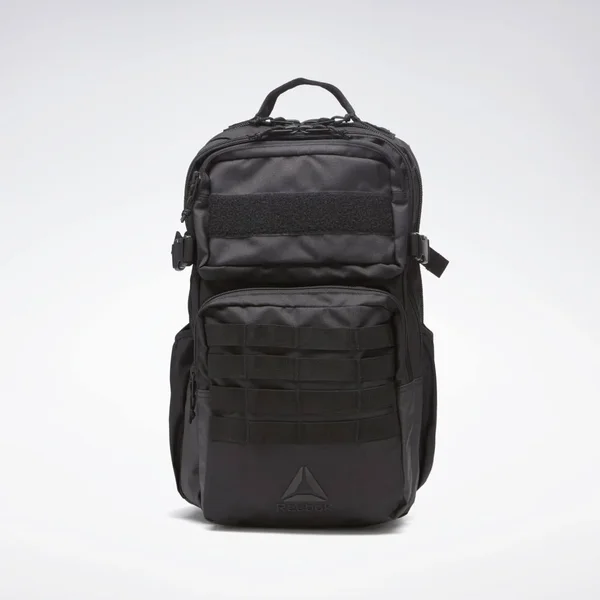 Reebok Unisex Training Day Backpack in Black Size N Sz - Training Accessories - 9.5" x 10.5" x 18.5"