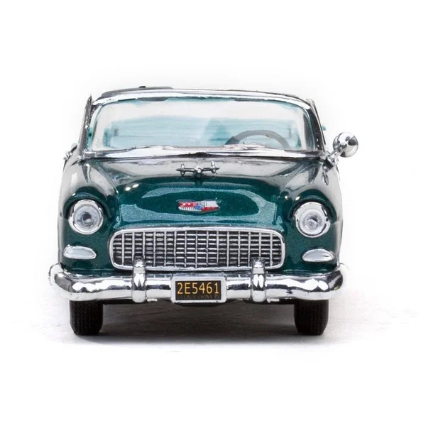 1955 Chevrolet Bel Air Open Convertible Neptune Green 1/43 Diecast Model Car by Vitesse