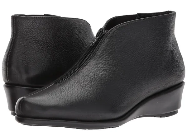 Aerosoles Women's Allowance Ankle Boot - Black LEATHER, 10