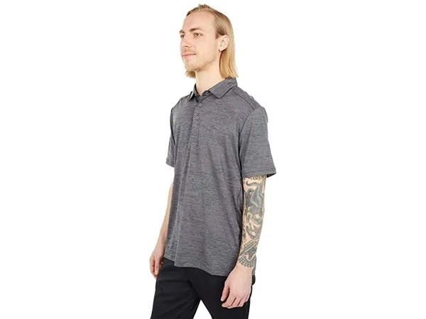 Tommy Bahama Men's Delray Frond IslandZone Polo - Shadow - Size S