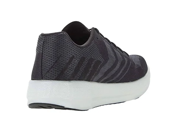 Skechers Men's Go Run Razor Sneakers, Black/White, 7.5