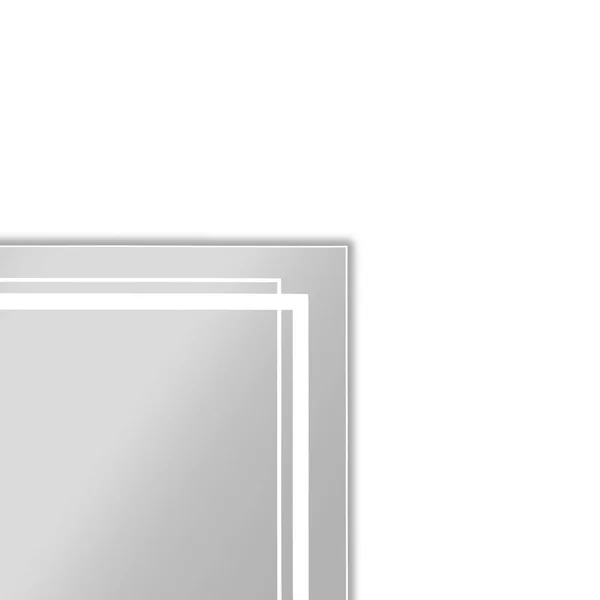 Chloe Lighting Luminosity Back Lit Rectangular Touchscreen LED Mirror 3 Color Temperatures - 3000k-6000k 39x22 Wide