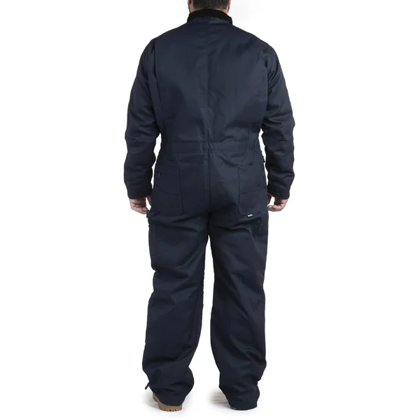Berne Men's Deluxe Insulated Coverall Twill Navy - 4XL/Tall