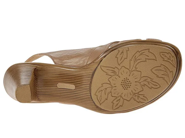 Softspots Womens Neima Strappy Sandals - Almond 8 N Almond, Boscov&s