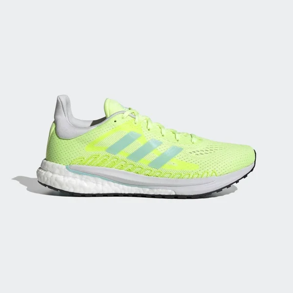Adidas Womens Solar Glide Running Shoe - Women's, Size: 9.5, Yellow