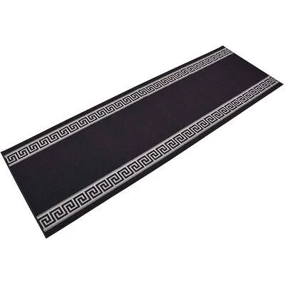 Liang Tufted Black Indoor, Outdoor Area Rug World Menagerie Rug Size: Rectangle 3& x 5&