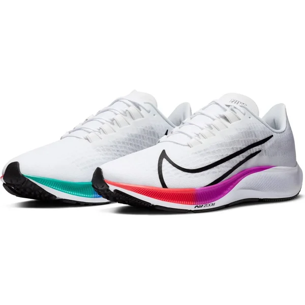 Nike Men's Air Zoom Pegasus 37 Running Shoes - 10.5 - White