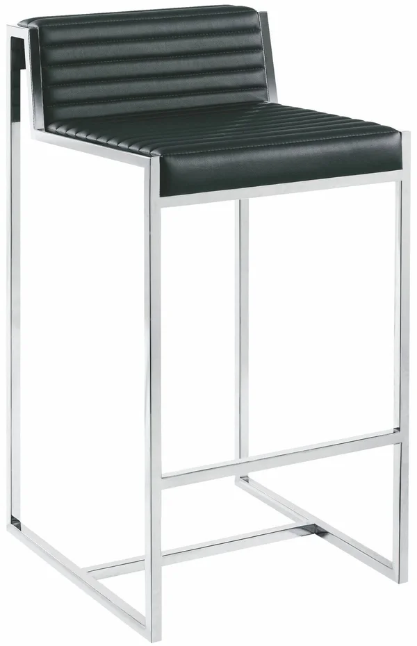 Nuevo Black Zola Counter Stool