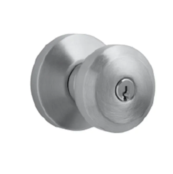 Baldwin 5278150ENTR Entrance Knob x Knob Set, Satin Nickel