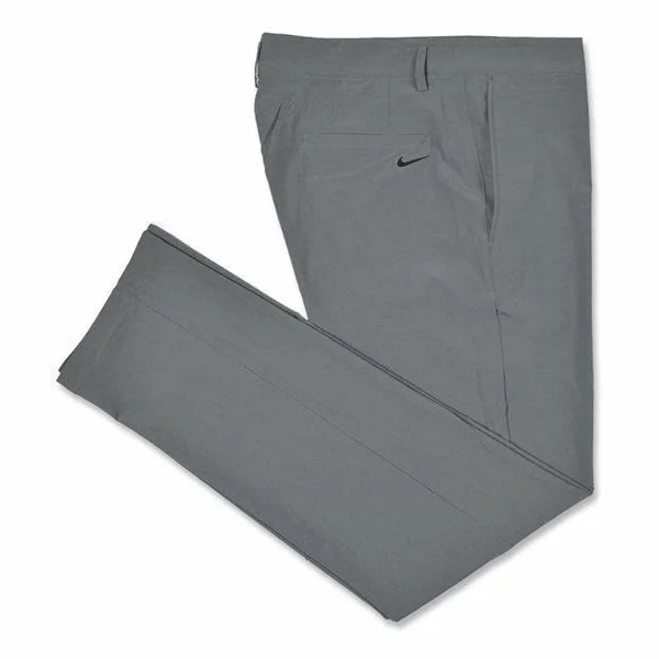 Nike Flat Front Stretch Golf Pants 34×32 Men's 833192-021 Dark Grey