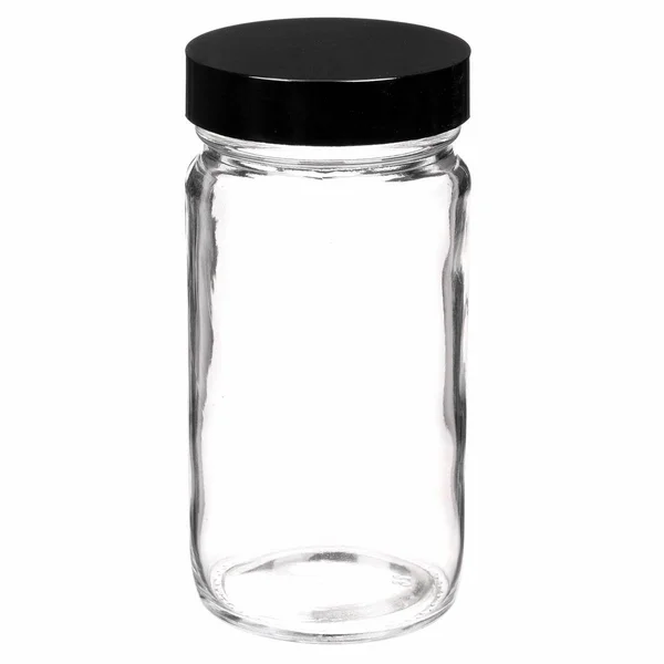 Kimble 5511670C-81 Glass Straight Jar, 16 Oz, Vinyl, PK12