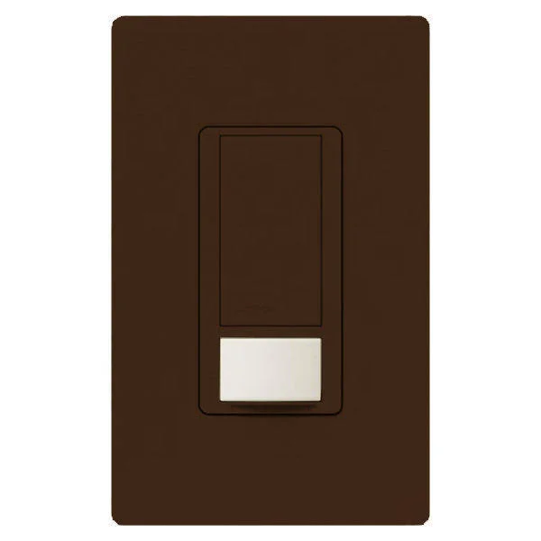 Lutron MS-OPS6M2N-DV-BR Occupancy/Vacancy Sensor Switch, Brown