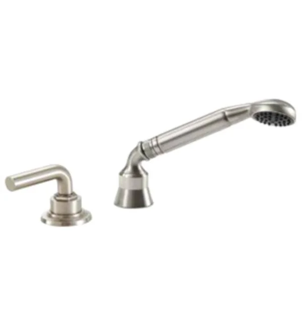 California Faucets Descanso TO-30.15S.18-SB Handshower & Diverter Trim for Roman Tub - Satin Brass