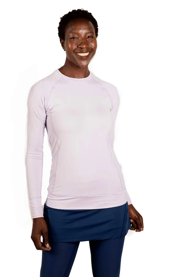 Bloquv Women's Pullover Lavender XL