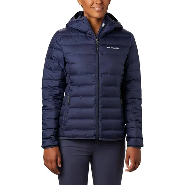 Columbia Women & S Lake 22 Down Hooded Jacket - Nocturnal