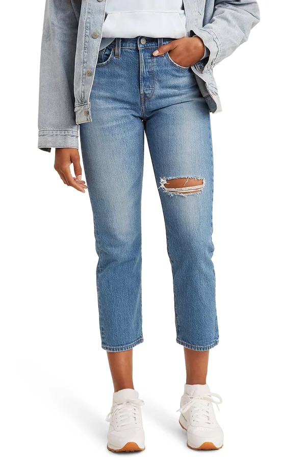 Levi&s Wedgie Jive Tone Straight Leg Jean