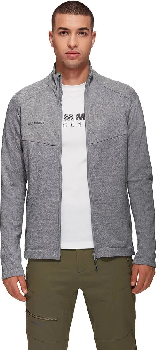 Mammut Mens Nair Midlayer Jacket Granit Melange L