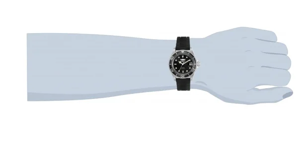 Invicta Men's 23678 &Pro Diver& Automatic Black Silicone Watch