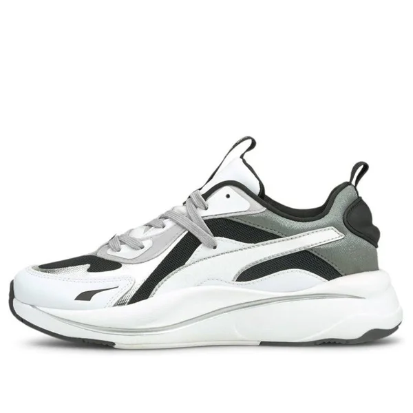 Puma RS-Curve Glow Wns Black White Silver Women ... - Size 6.5 Women