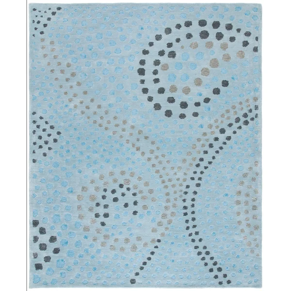 Safavieh 5& x 8& Jardin JAR453 Blue, Grey Rug