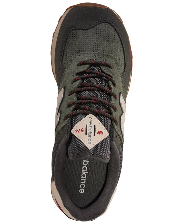 New Balance Men's 574 Casual Shoes - Green - Size 11.5