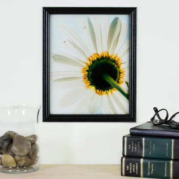Craig Frames Wiltshire 200, Traditional Black Hardwood Picture Frame, 20 x 22 inch