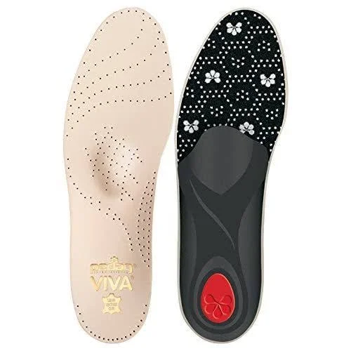 Pedag Viva Orthotic with Semi-Rigid Arch Support - Met and Heel Pad, Leather