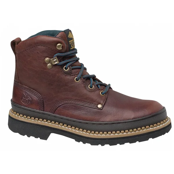 Georgia Boot Men's Giant Steel Toe Work Boots - Brown