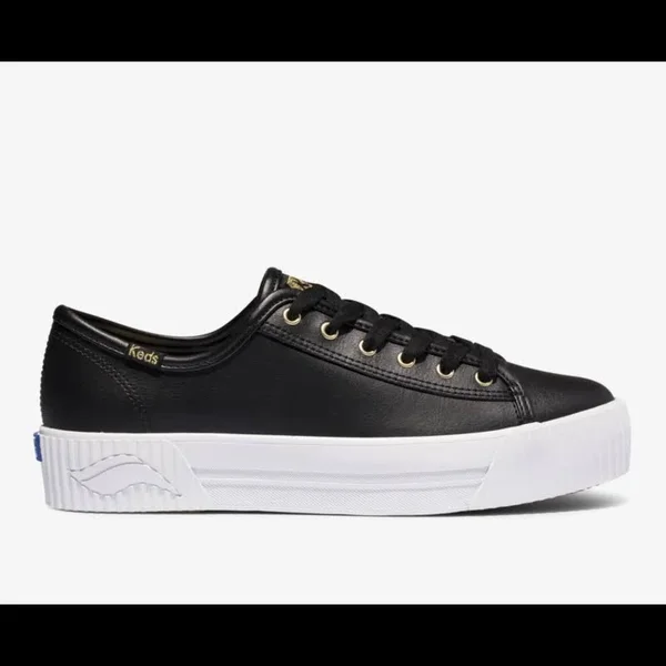 Keds Triple Kick Platform Sneaker - Black - 5.5 M