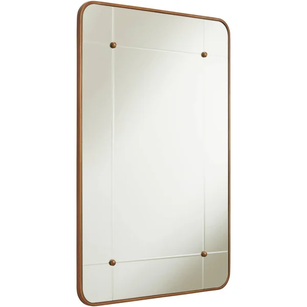 Handel Antique Gold 27x22 x 38x22 Rectangular Framed Wall Mirror