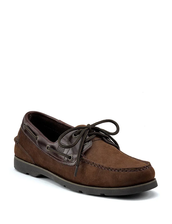 Sperry Top-Sider Men's Leeward Boat Shoe, Brown