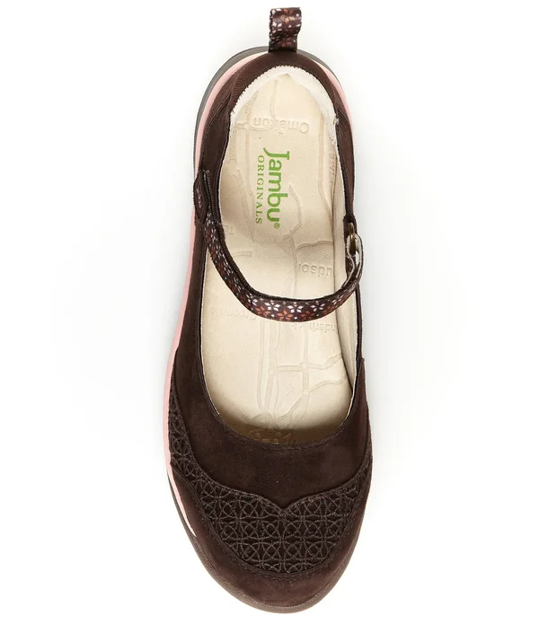 Jambu Cornflower Casual Mary Jane - Brown