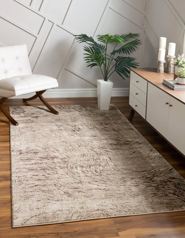 Oasis Brown 6x9 Area Rug