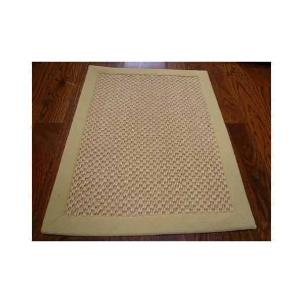 Safavieh NF443A Natural Fiber Maize - Wheat Area Rug - 10' x 14'