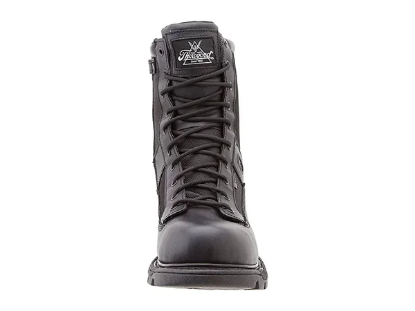 Thorogood 8x22 Trooper Side-Zip Boots, Men's Black