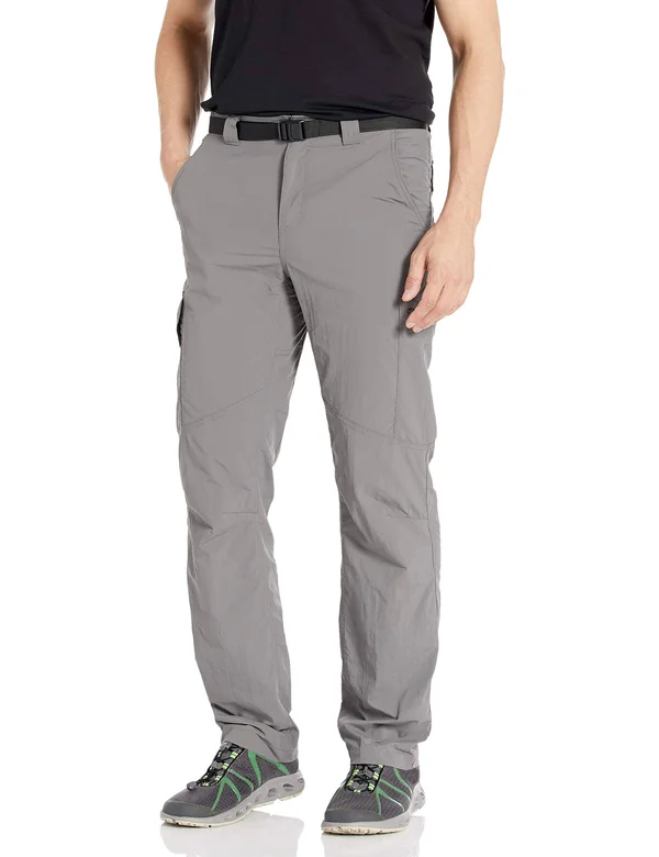 Columbia Big Tall Silver Ridge Cargo Pant Men's Casual Pants City Grey : 42 32