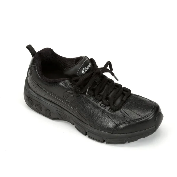 Therafit Women's Kathy Sneaker, Size: 10, Black Leather