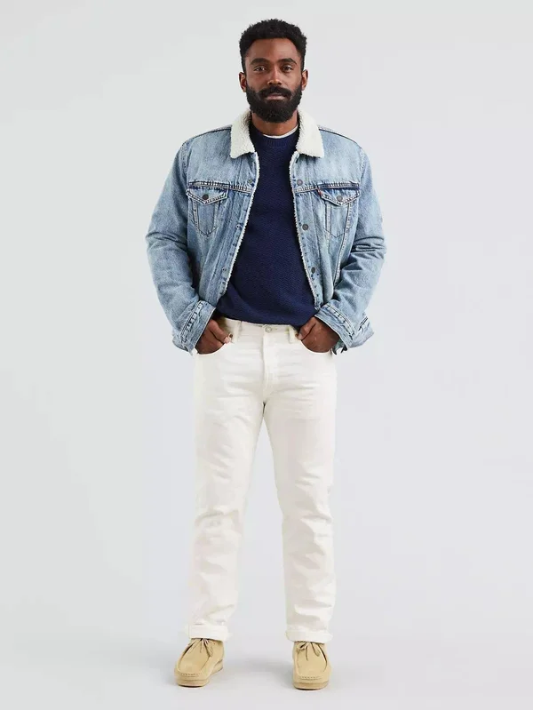 Levi&s Optic White 501 Original Fit Jeans