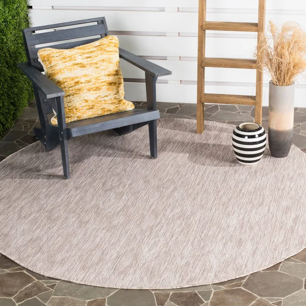 Safavieh Courtyard Red 5&3x22 x 7&7x22 Area Rug - Red