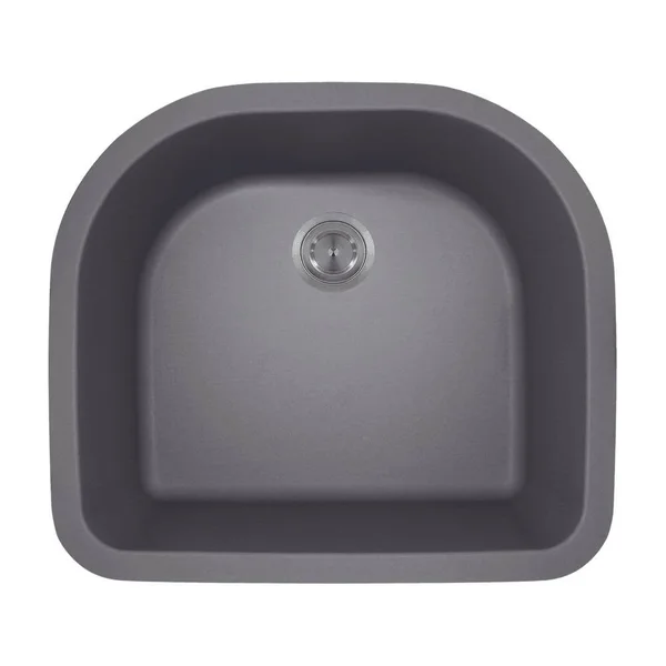 Mr Direct 824 Beige D-Bowl TruGranite Kitchen Sink