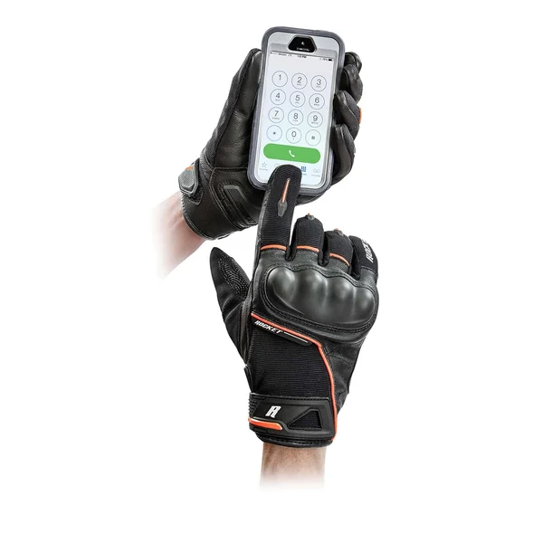 Joe Rocket Black/Hi-Viz Super Moto Gloves