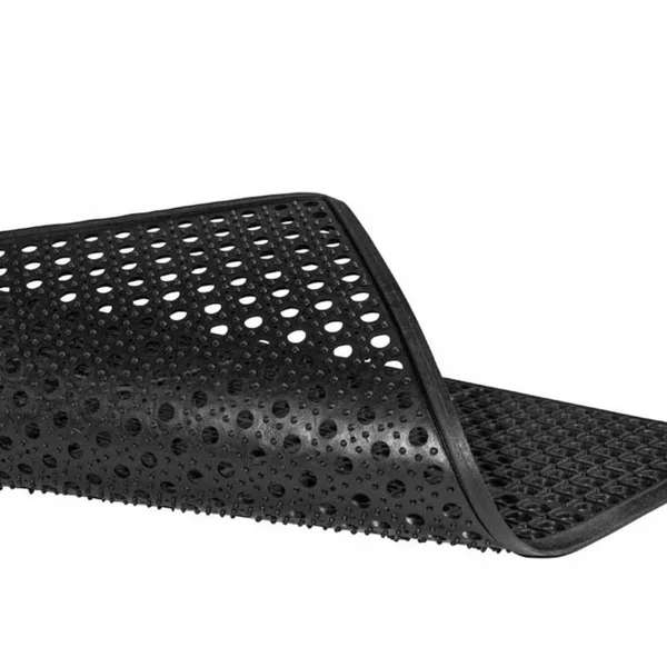 Notrax 619S0310BL Drainage Mat - 10 ft. L, 3 ft. W, black