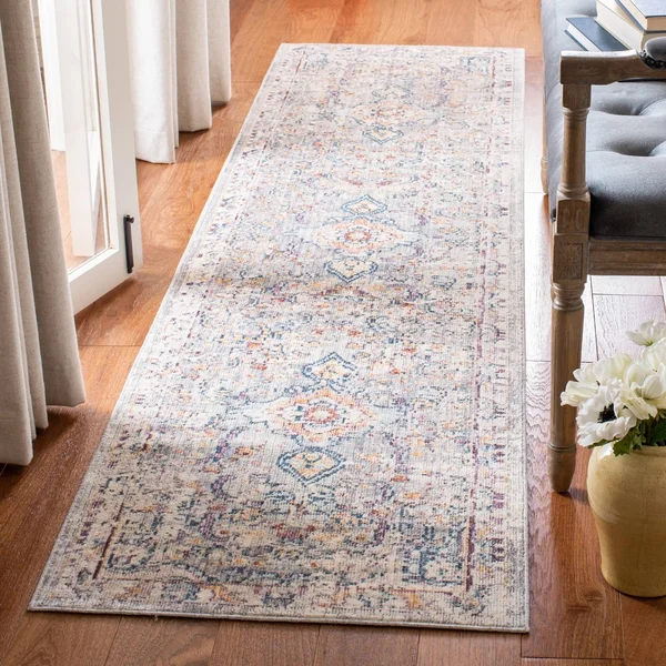 Safavieh 4& x 6& Illusion Illusion 700 Light Grey - Cream Rug