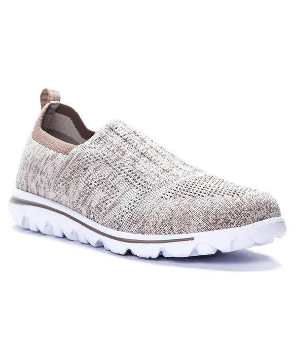 Propet TravelActiv Stretch 10 Women's Taupe