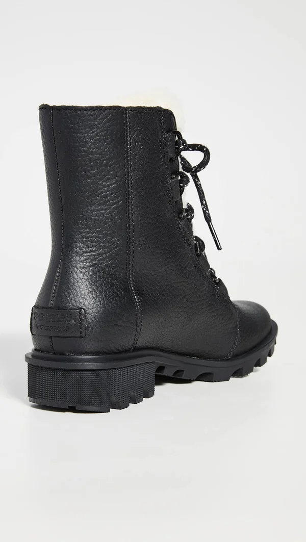 Sorel Phoenix Short Lace Cozy Boots Women's 2019 - 6.5 Black