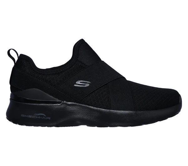 Women's Skechers Skech-Air Dynamight Easy Call Sneaker - Size: 7.5, Black