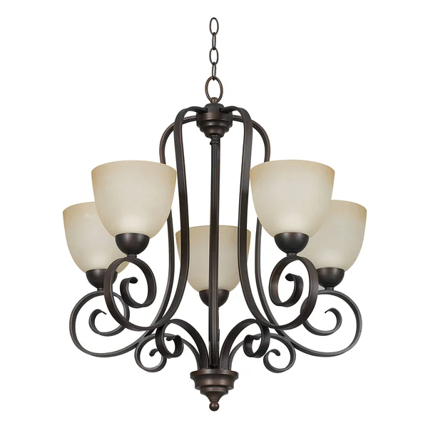 Sunset Lighting Provano 5 Light Chandelier F5255-26