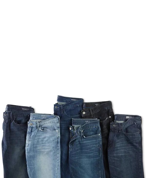 Nautica Men's Stretch Straight-leg Jeans - Light Tidewater