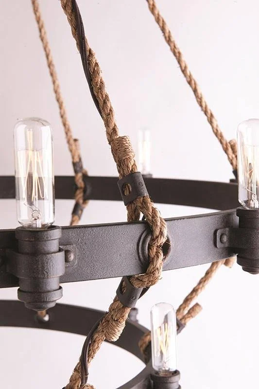 Troy Lighting Pike Place 2 Light Wall Sconce - Shipyard Bronze - B3122
